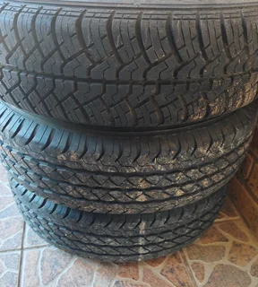 3 x 13inch Galvanized Rims and Tyres