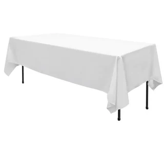 White tablecloths