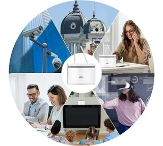 300Mbps High Speed 4G LTE Indoor Router With Sim Slot