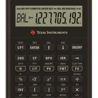 Texas Instruments BA ii Plus Professional Financial Calculator