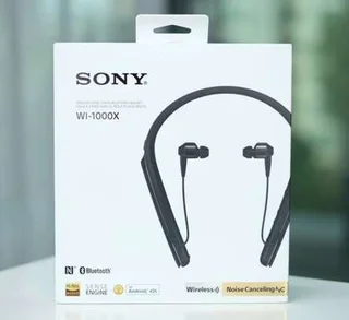 Sony WI-1000X Wireless Neckband Noise-Canceling Headphones