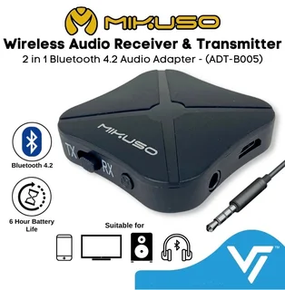 Mikuso ADT-B005 Wireless Bluetooth Audio Transmitter / Receiver Audio Adapter