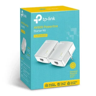 TP-Link TL-PA4010 KIT AV600 Powerline Range Extender Starter Kit