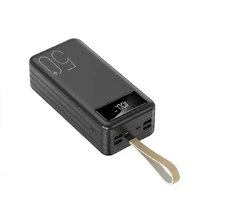 50000mAh High Capacity Fast Charging Powerbank With 4USB Ports And 4 Charging Cables