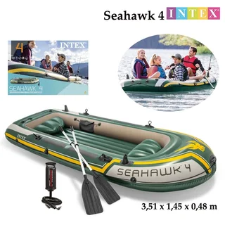 Seahaw 4 Inflatable Boat Set - 4 Person