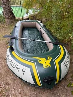 Seahaw 4 Inflatable Boat Set - 4 Person