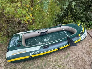 Seahaw 4 Inflatable Boat Set - 4 Person