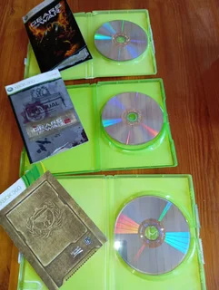 XBOX 360 Gears of War 1, 2 and 3