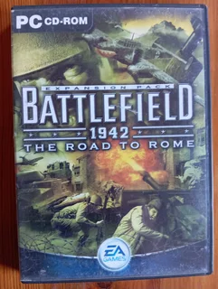 PC Battlefield 1942 and Battlefield Road to Rome