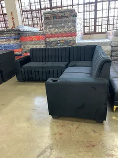 Brand new velvet 3piece corner couch for sale