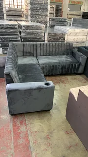 Brand new velvet 3piece corner couch for sale