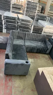 Brand new velvet 3piece corner couch for sale