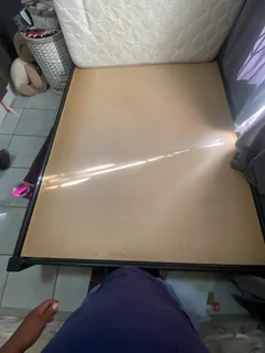 Double Bed Wooden Basw