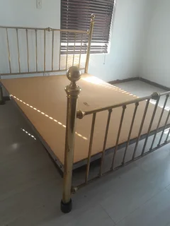 Queen Brass Bed for sale