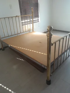 Queen Brass Bed for sale