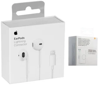 Apple Original Earpods Lightning Connector.