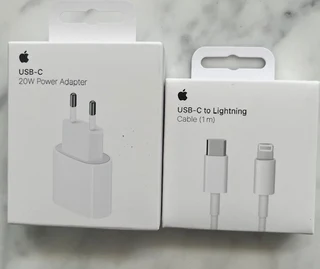 Iphone 20w Original Fast Charger Combo Set.