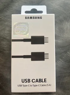 Samsung 5amp Original Type C To Type C  Fast Charge Cable.
