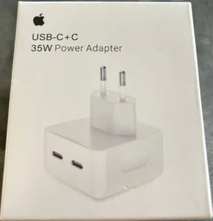 Original Iphone 35w Power Adapter Dual Usb C +c.