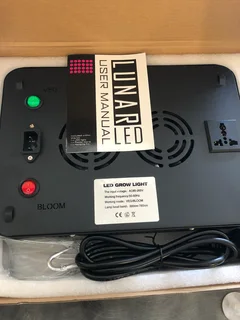 LUNAR LED GROW LIGHT PANEL VEG/BLOOM MODE NEW IN BOX.