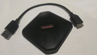 SanDisk 240gb SSD external drive