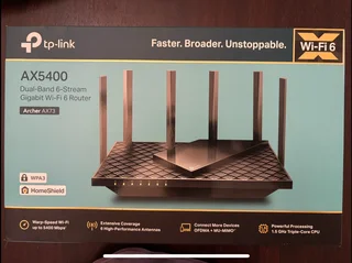 TP-link Archer AX73 AX 5400 Dual Band 6 Steam Gigabit Wi-Fi 6 Router