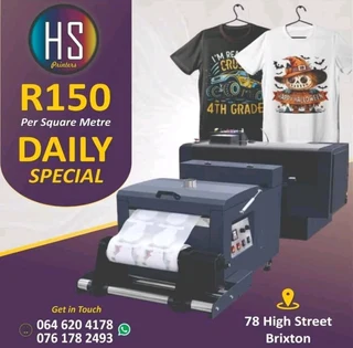 DTF film R150 per meter 067 786 5402