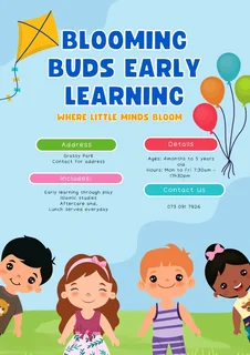 Daycare , play school and aftercare available