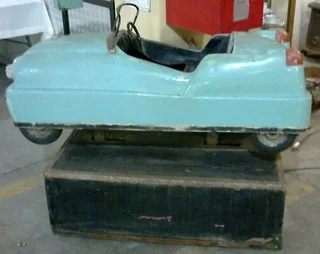 A Vintage/Retro Cadillac Car Kiddie Ride For Sale