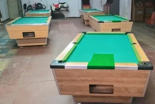 Games Arcade With 5 Pool Tables For Sale
