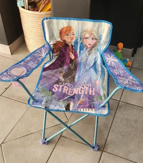 Frozen kids camping chairs