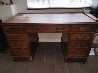Vintage wooden desk - R1 500