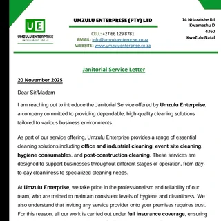 cleaning service & all your cleaning needs