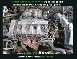 Mazda etude 2000 model 160i stripping for spares