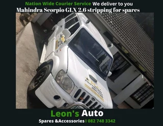 Mahindra scorpio stripping for spares