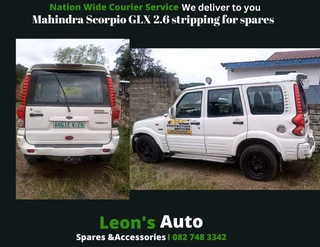 Mahindra scorpio stripping for spares