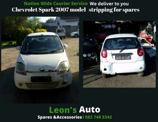 Chev spark 4 cly stripping for spares