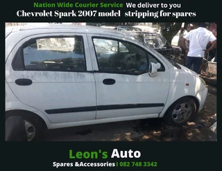 Chev spark 4 cly stripping for spares