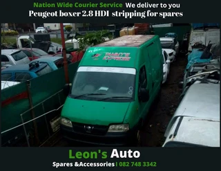 Peugeot boxer 2.8 hi stripping for spares