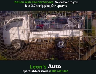 Kia 2.7 stripping for spares
