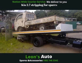 Kia 2.7 stripping for spares