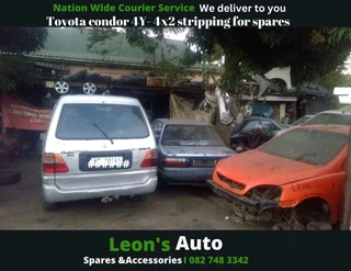 Toyota Condor 4y 4x2 stripping for spares