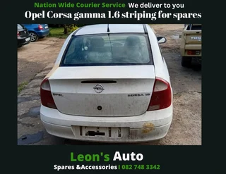 Opel Corsa gamma 1.6 striping for spares