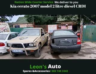 Kia Cerato 2007 2l diesel CRDI striping for spares