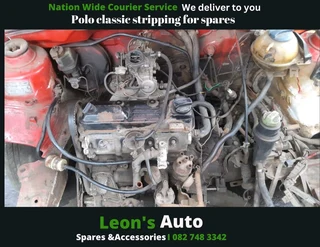 Vw polo classic 2000 modle stripping for spares