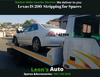 Toyota Lexus IS200 stripping for spares