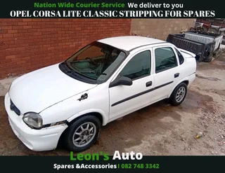 Opel Corsa lite sedan stripping for spares