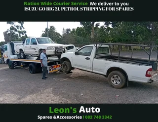 Isuzu go big 2l petrol stripping for spares