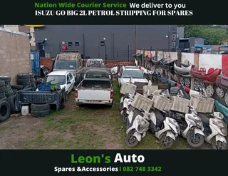 Isuzu go big 2l petrol stripping for spares