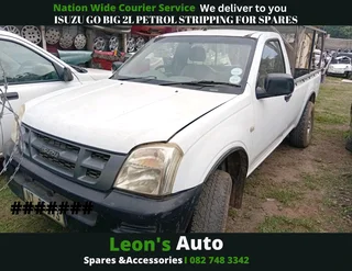 Isuzu go big 2l petrol stripping for spares
